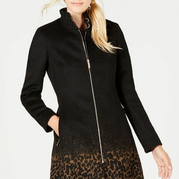 Calvin Klein Jackets & Blazers - NWT CALVIN KLEIN leopard print coat Small